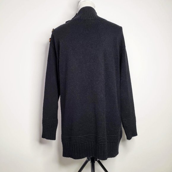 Anthropologie Five button Shoulder Sweater S - Picture 3 of 9